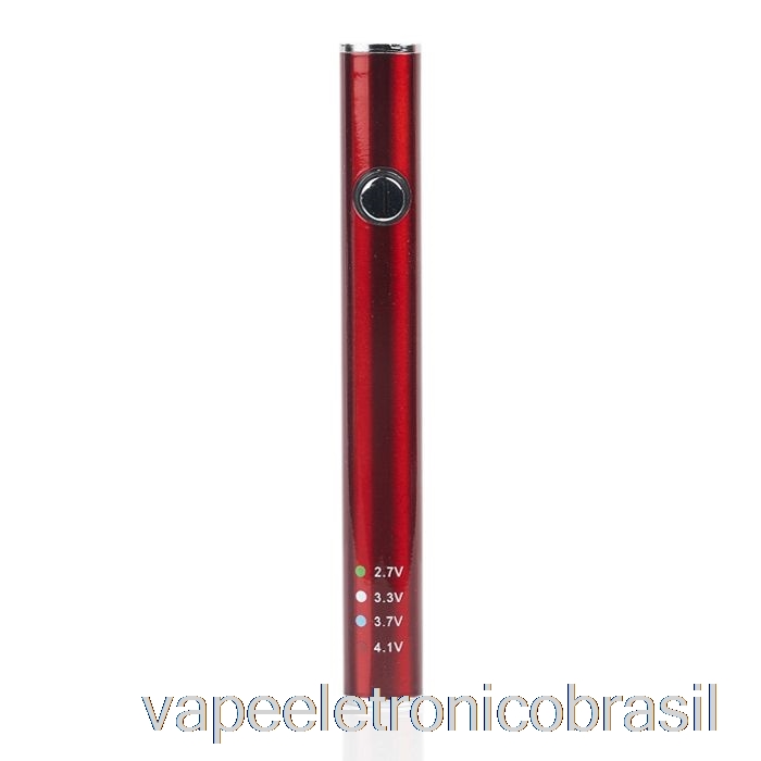 Vape Recarregável Folha Buddi Max 2 Ii 350mah Bateria Vermelha
